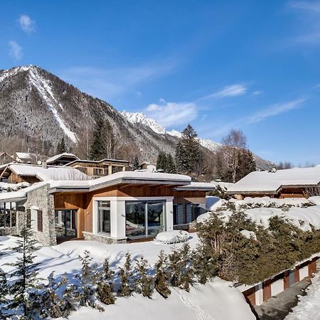 Chalet Safari. Face Au Mont-Blanc. Chamonix Mont Blanc Exterior foto