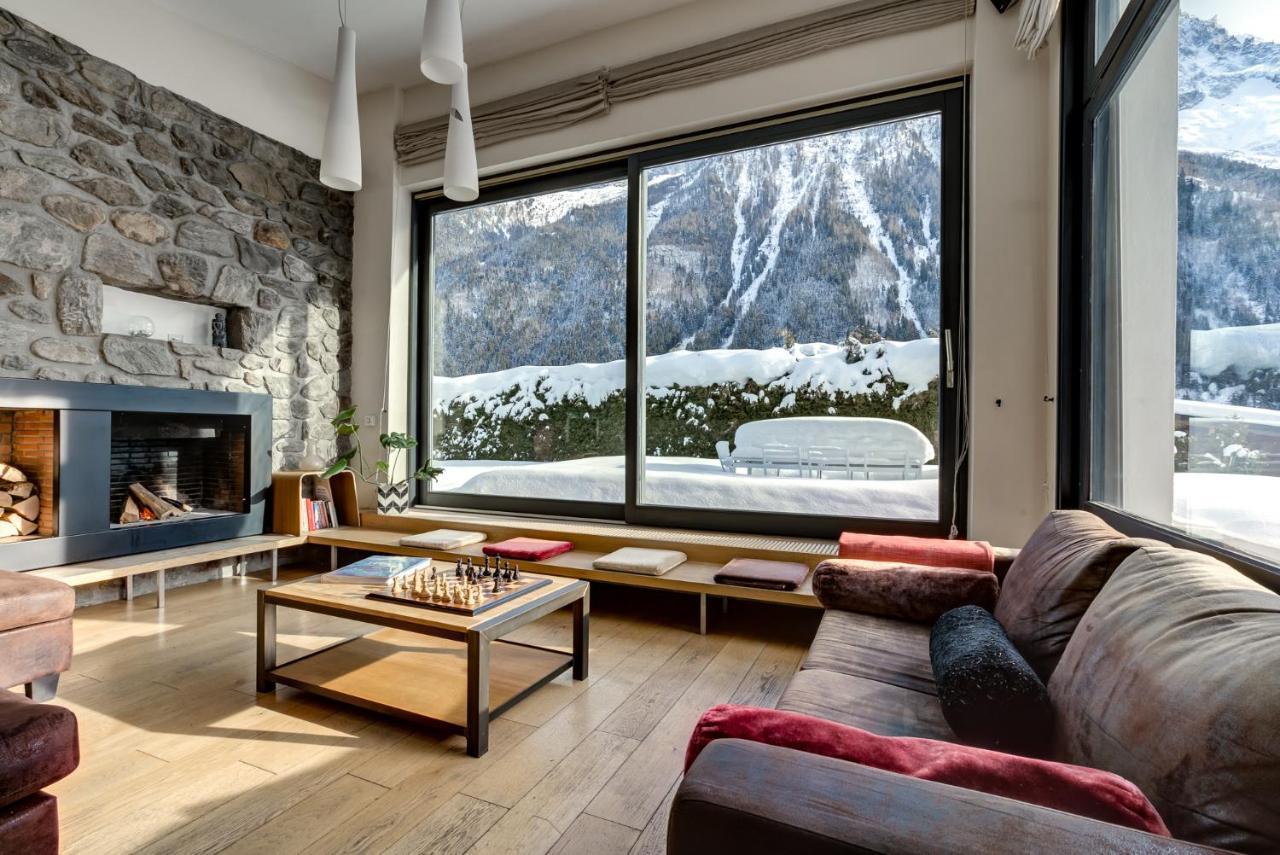 Chalet Safari. Face Au Mont-Blanc. Chamonix Mont Blanc Exterior foto