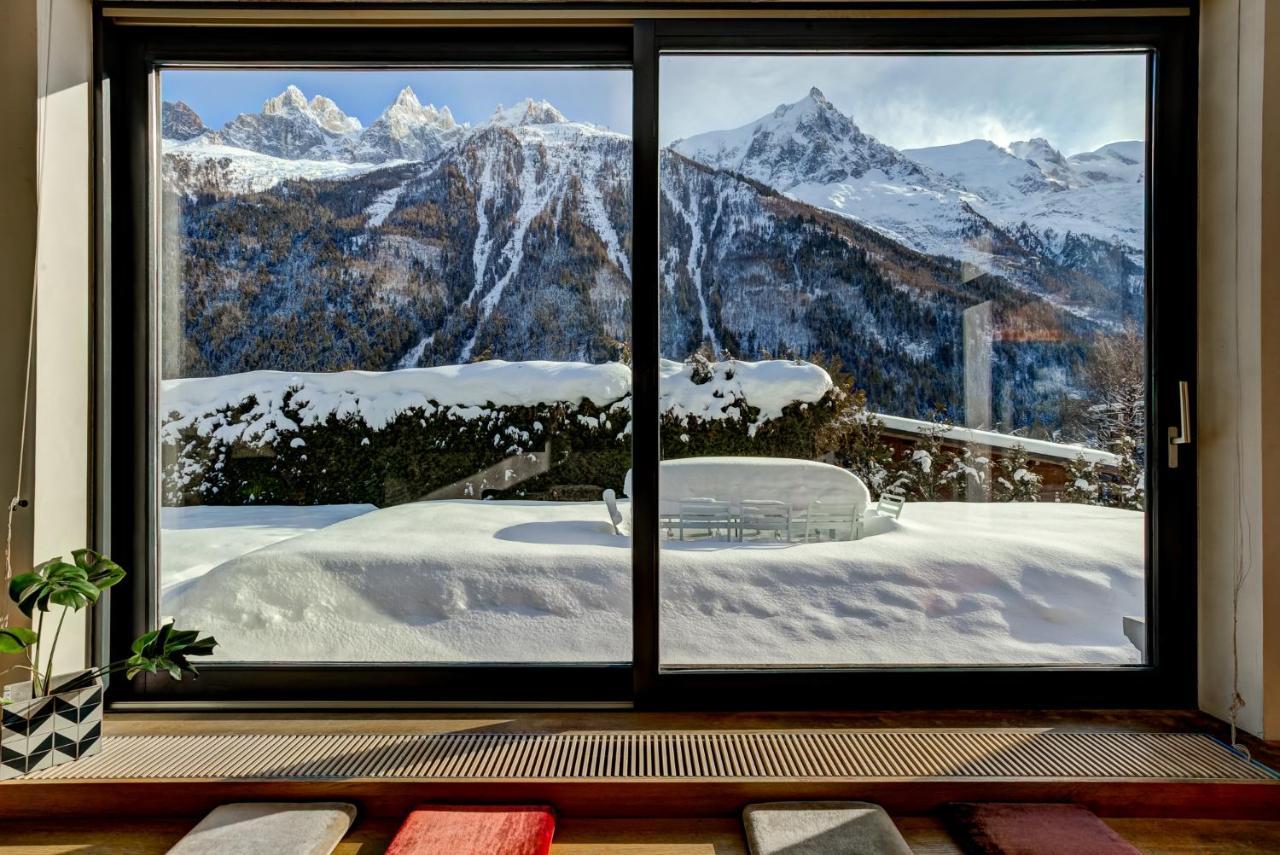 Chalet Safari. Face Au Mont-Blanc. Chamonix Mont Blanc Exterior foto